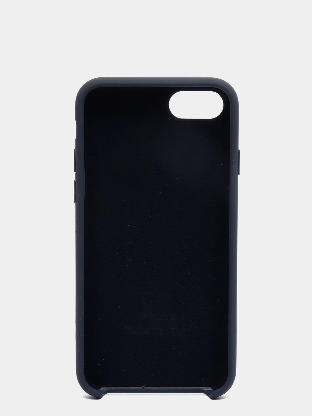 Прозрачный чехол Silicone Case для iPhone 7, 8, SE 2020, с открытым низом