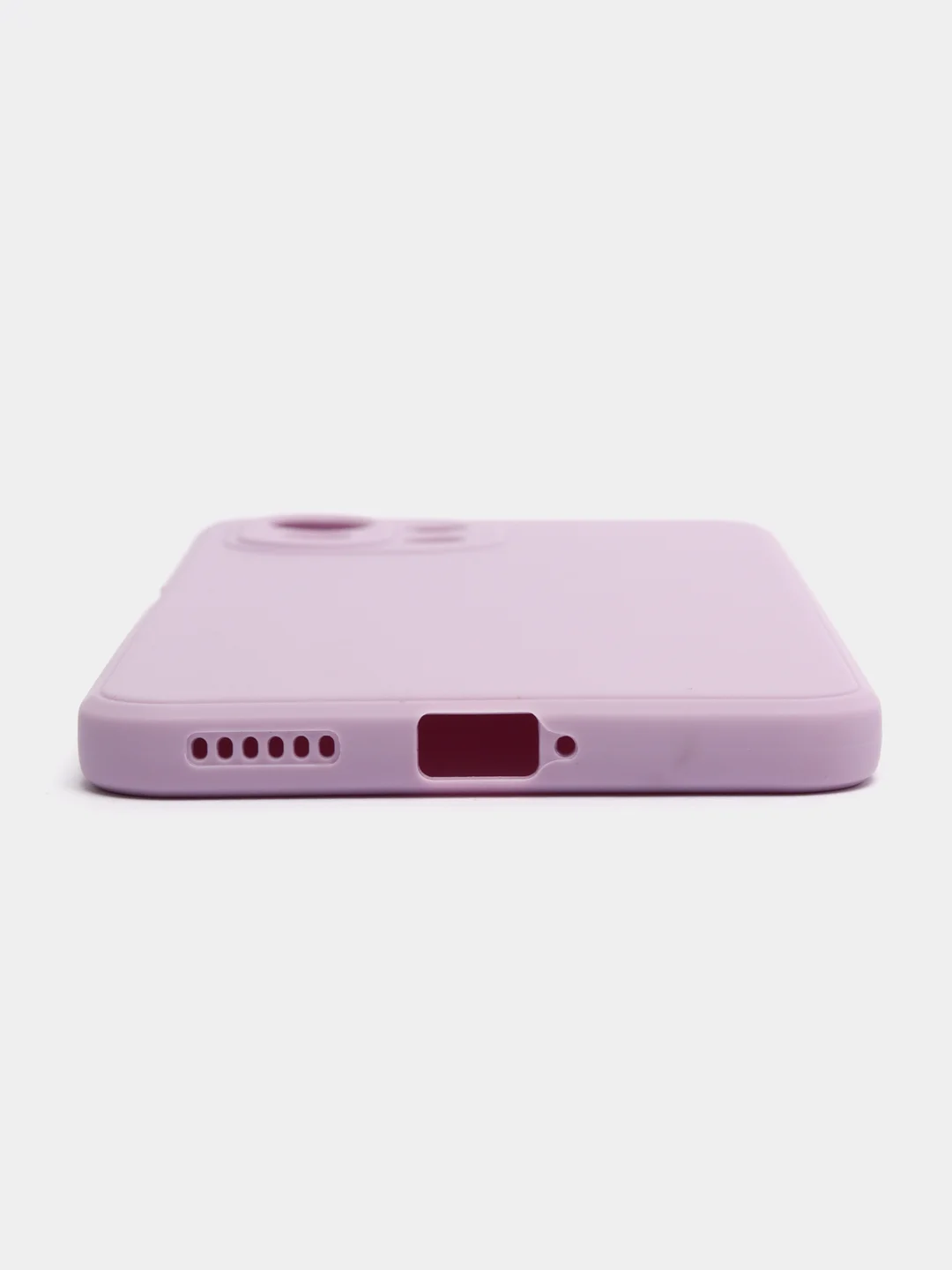 Лавандовый силиконовый чехол для Xiaomi Mi 11 Lite, Mi 11 Lite 5G NE (Сяоми Ми 11 Лайт), прозрачный