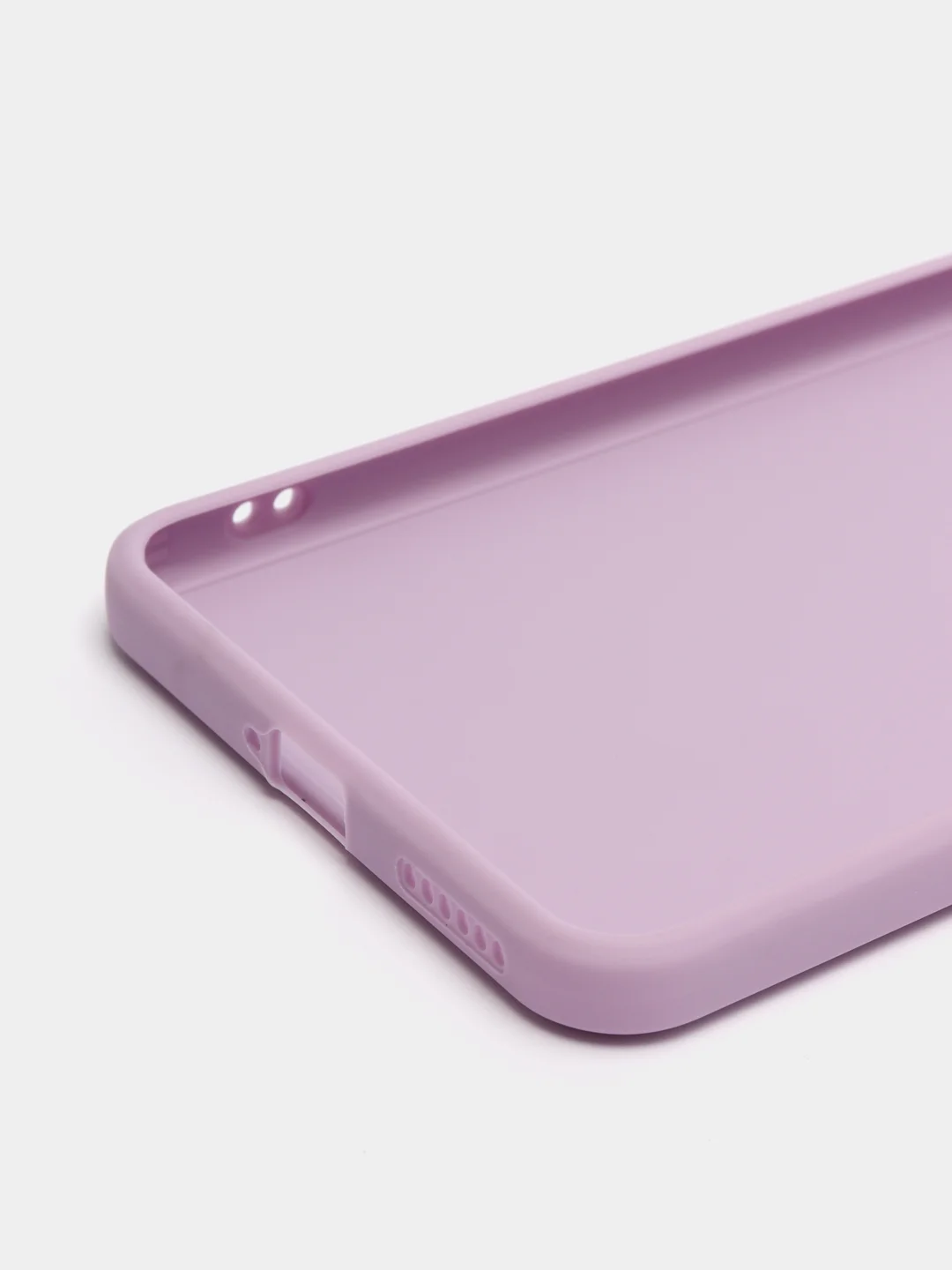 Лавандовый силиконовый чехол для Xiaomi Mi 11 Lite, Mi 11 Lite 5G NE (Сяоми Ми 11 Лайт), прозрачный