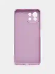 Лавандовый силиконовый чехол для Xiaomi Mi 11 Lite, Mi 11 Lite 5G NE (Сяоми Ми 11 Лайт), прозрачный
