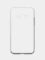 Прозрачный чехол на Samsung Galaxy J1, силиконовый
