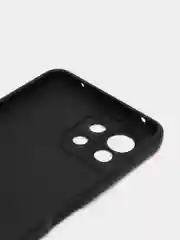 Черный силиконовый чехол для Xiaomi Mi 11 Lite, Mi 11 Lite 5G NE (Сяоми Ми 11 Лайт), прозрачный