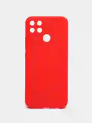 Красный чехол Realme NARZO 50A силиконовый (Реалми НАРЗО 50А)