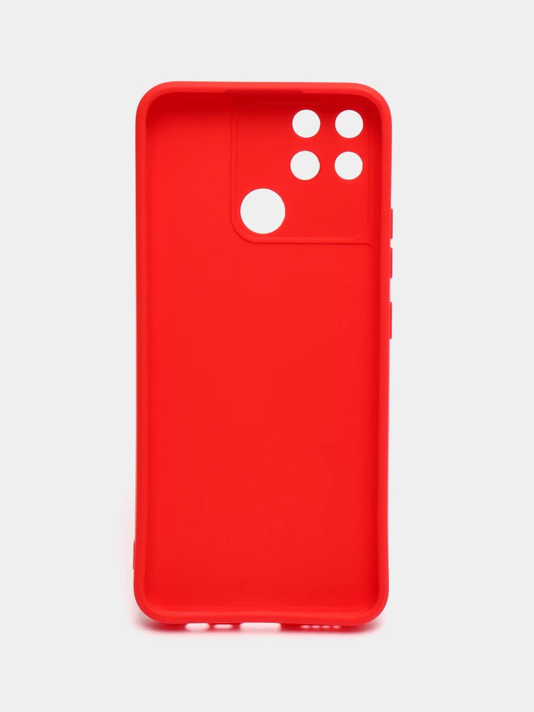 Красный чехол Realme NARZO 50A силиконовый (Реалми НАРЗО 50А)