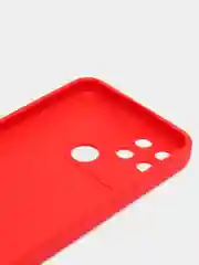 Красный чехол Realme NARZO 50A силиконовый (Реалми НАРЗО 50А)