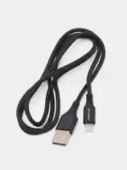 Черный кабель зарядный BOROFONE BX54, 1 м, Micro-USB/Type-C/Lightning, для Android и Apple iPhone