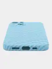 Светло-синий чехол KAWS для iPhone 11, 13, 13 Pro, карбоновое покрытие, противоударный