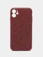 Красный чехол KAWS для iPhone 11, 13, 13 Pro, карбоновое покрытие, противоударный