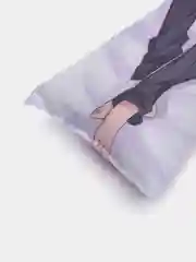 Бирюзовый миди-дакимакура 36см по аниме: Школа отчаяния, Re:zero, Genshin Impact и другие