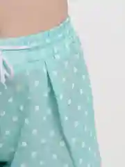 Бирюзовый шорты женские