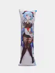 Золотистый хаки миди-дакимакура 36см по аниме: Школа отчаяния, Re:zero, Genshin Impact и другие