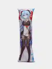 Лимонный миди-дакимакура 36см по аниме: Школа отчаяния, Re:zero, Genshin Impact и другие