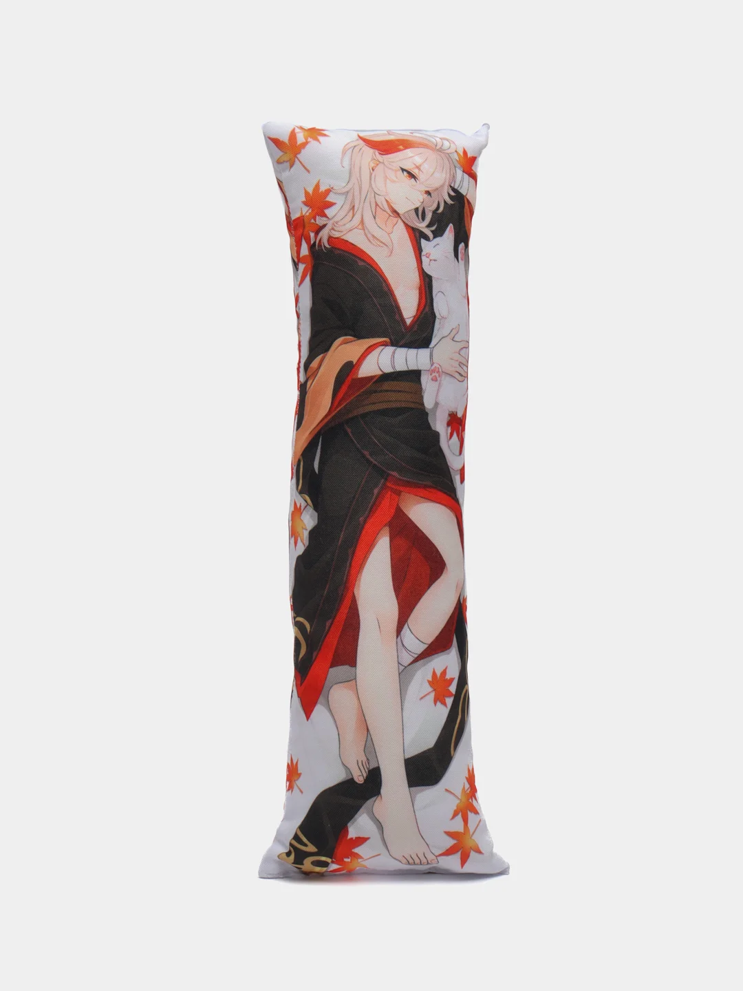 Красный миди-дакимакура 36см по аниме: Школа отчаяния, Re:zero, Genshin Impact и другие