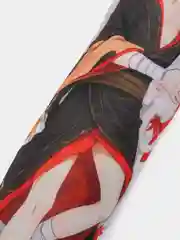 Красный миди-дакимакура 36см по аниме: Школа отчаяния, Re:zero, Genshin Impact и другие