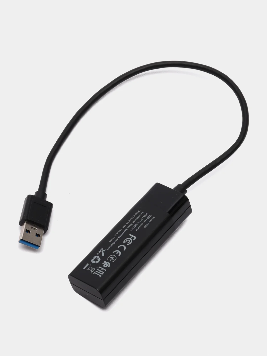 Разветвитель USB Hub HOCO HB25, 4 разъема, USB 3.0