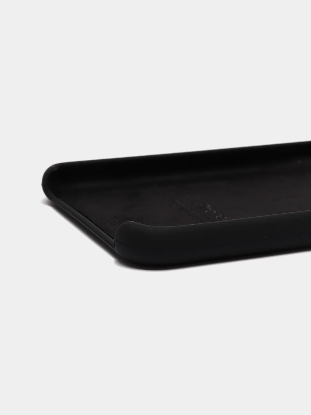 Черный чехол Silicone Case ( Чехол силиконовый ) для iPhone XS / XS MAX