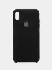 Черный чехол Silicone Case ( Чехол силиконовый ) для iPhone XS / XS MAX
