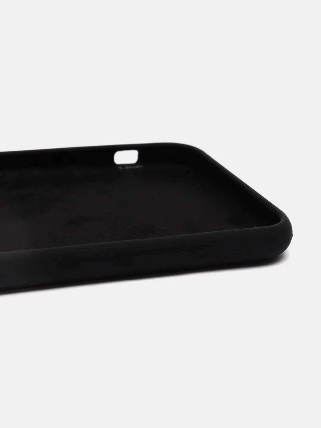 Черный чехол Silicone Case ( Чехол силиконовый ) для iPhone XS / XS MAX