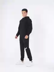 Черный спортивный костюм, мужской