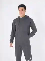 Серый спортивный костюм, мужской