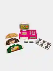 Розовый кассовый аппарат / Детский игровой набор