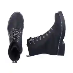 Черный ботинки женские Rieker
