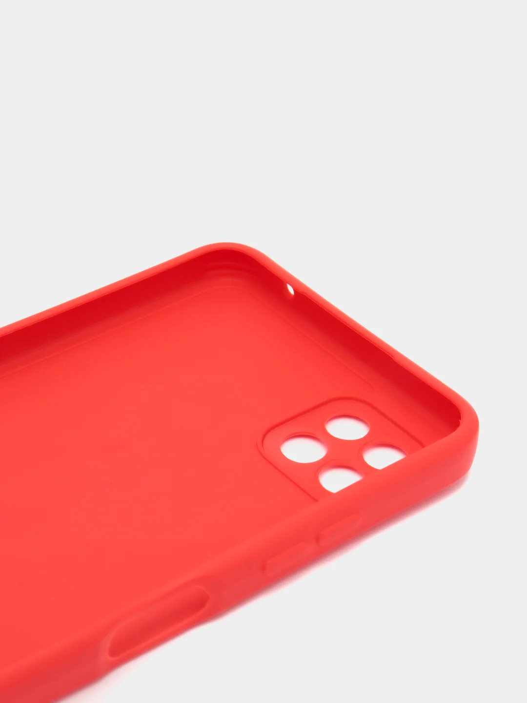 Красный чехол для Samsung Galaxy A22S, A22 5G (Самсунг Галакси А22С, А22 5Г), силиконовый
