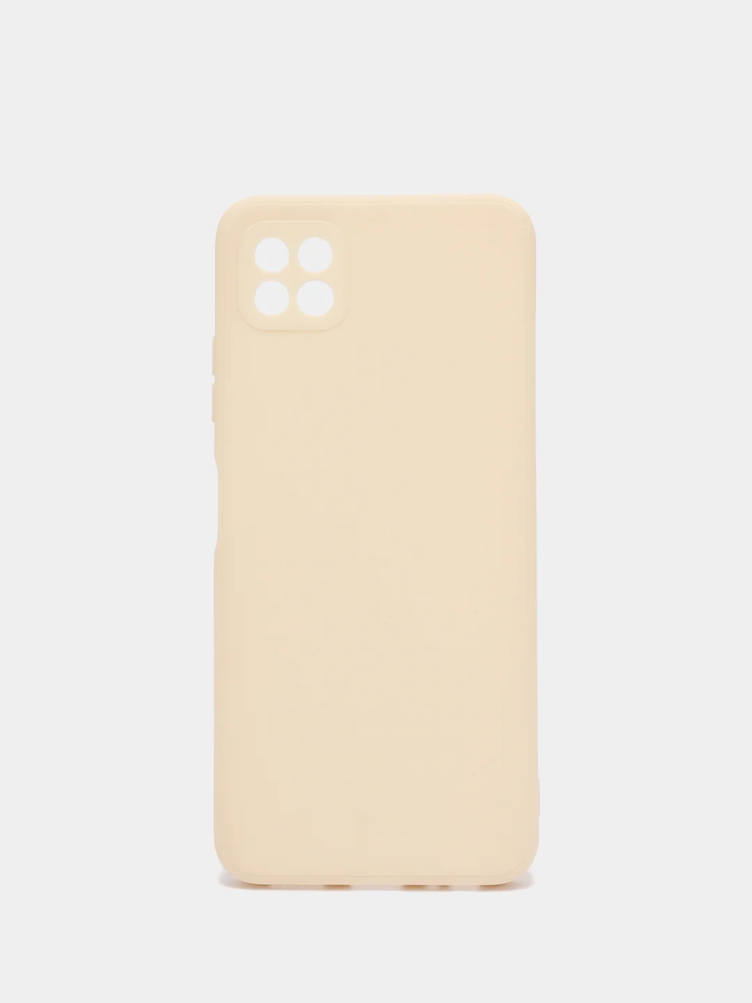 Молочный чехол для Samsung Galaxy A22S, A22 5G (Самсунг Галакси А22С, А22 5Г), силиконовый