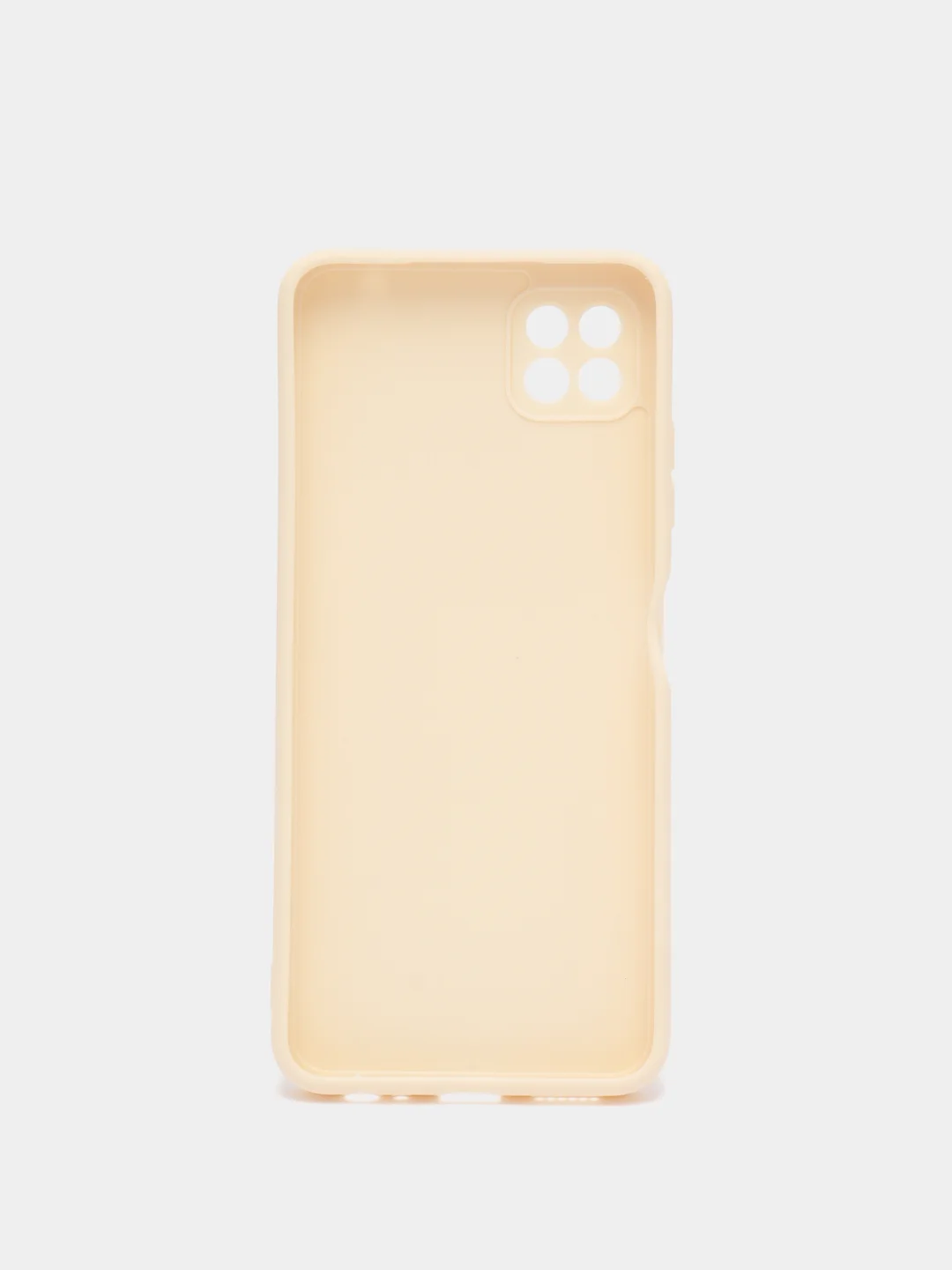 Молочный чехол для Samsung Galaxy A22S, A22 5G (Самсунг Галакси А22С, А22 5Г), силиконовый