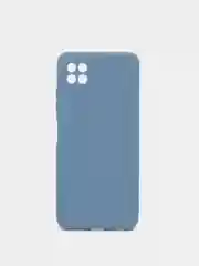 Синий меланж чехол для Samsung Galaxy A22S, A22 5G (Самсунг Галакси А22С, А22 5Г), силиконовый