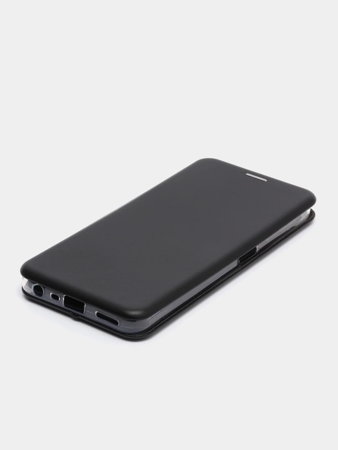 Черный чехол книжка для REALME C35