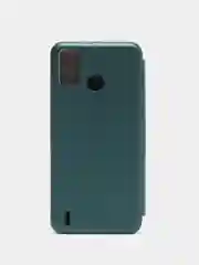 Зеленый чехол книжка Tecno Spark 6 GO