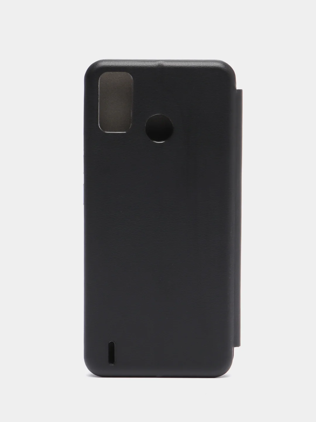 Черный чехол книжка Tecno Spark 6 GO