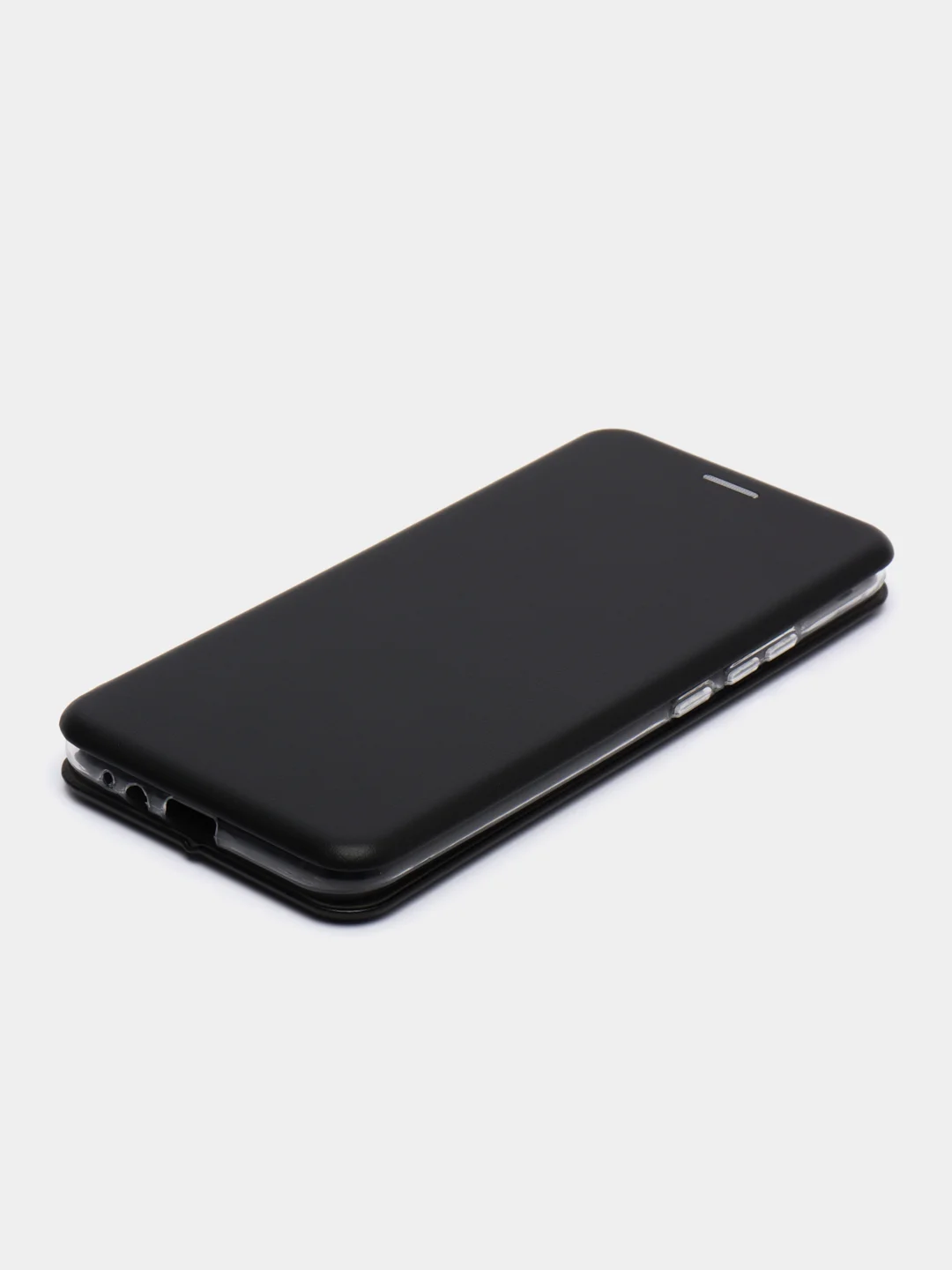 Черный чехол книжка Tecno Spark 6 GO