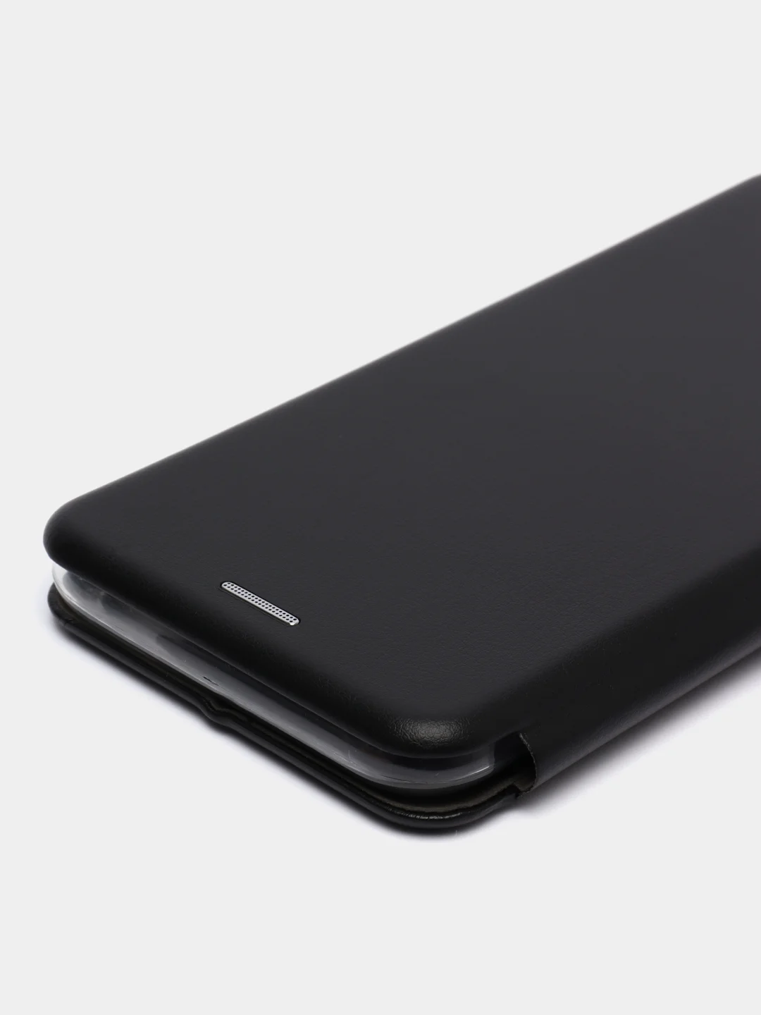 Черный чехол книжка Tecno Spark 6 GO