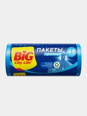 Пакеты для мусора BIG City 55х70 см 45л 20 шт синие
