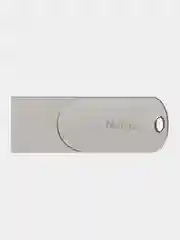 Серый металлик флешка USB 3.0 + Type-C Netac U785C 16Gb / 32Gb / 64Gb / 128Gb