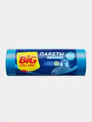 Пакеты для мусора BIG City HD 58x77 см 60л 20 шт синие