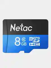 Карта памяти MicroSD Netac P500 Standart Class 10, 20 Mb/s, без адаптера