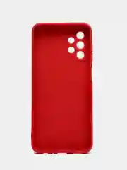Коралловый чехол силиконовый на Samsung Galaxy A13 4G (Самсунг Галакси А13), с защитой камеры