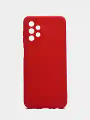 Коралловый чехол силиконовый на Samsung Galaxy A13 4G (Самсунг Галакси А13), с защитой камеры