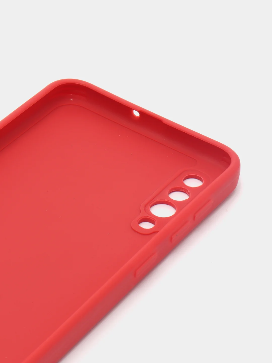 Коралловый силиконовый чехол Samsung Galaxy A50, A50s, A30s (Самсунг Галакси А50, А30С), прозрачный