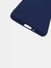 Темно-синий чехол Samsung Galaxy A33 5G / Самсунг Галакси А33 5Г, силиконовый, цветной, матовый