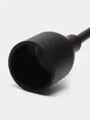 Черный комплект подсвечников, металлические, 3 штуки
