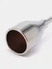Серебряный комплект подсвечников, металлические, 3 штуки