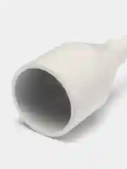 Белый комплект подсвечников, металлические, 3 штуки