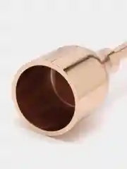 Золотой комплект подсвечников, металлические, 3 штуки