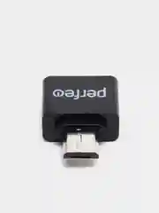 Черный адаптер USB OTG Perfeo, PF-VI-O003