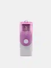 Фиолетовый картридер Perfeo Card Reader, SD/MMC+Micro SD+MS+M2
