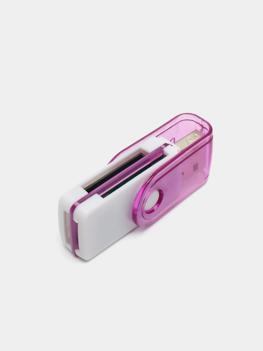 Фиолетовый картридер Perfeo Card Reader, SD/MMC+Micro SD+MS+M2
